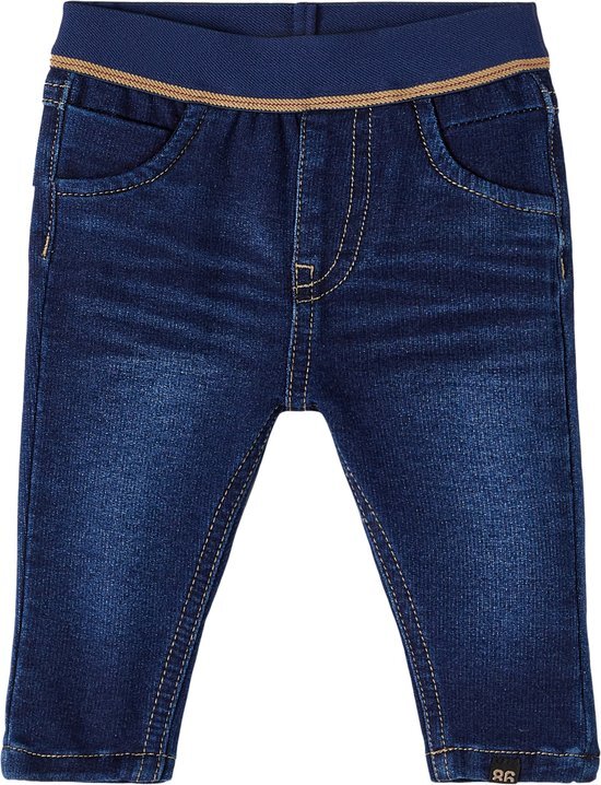 name it NBMSILAS SLIM SWE JEANS 7025-TR NOOS Jongens Jeans - Dark Blue Denim_ - Maat 62