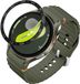 kwmobile Beschermende Ring geschikt voor Samsung Galaxy Watch 7 44mm Fitness Tracker - Bezel Ring voor smartwatch - Beschermring voor smartwatch in zwart / zilver.