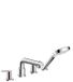 Hansgrohe Talis S douche- en badkraan chroom rvs