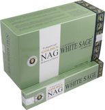 Ruben Robijn Golden Nag White Sage Incense Sticks 15g - Box of 12