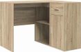 Sonoma Eiken bureau d'angle avec tiroir avec étagère 102 x 88 x 75 cm