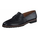 Paul Green Super Soft dames leren slip-on schoenen zwart