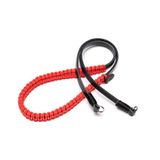 Leica COOPH Paracord Strap Zwart/Rood - 126cm