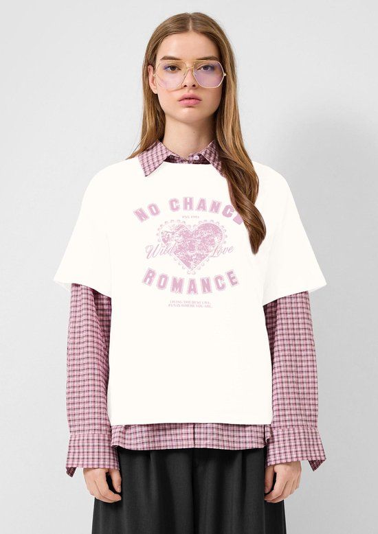 QS s.Oliver QS T-shirt ecru