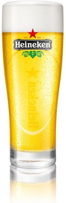 Heineken Ellipse glas 250ML 24 stuks