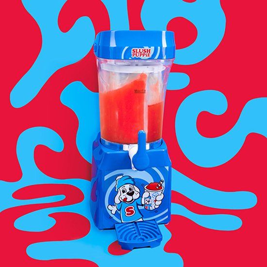 Fizz Slush Puppie Machine - 1L - Official Slush Puppie Product - New and Improved Model
