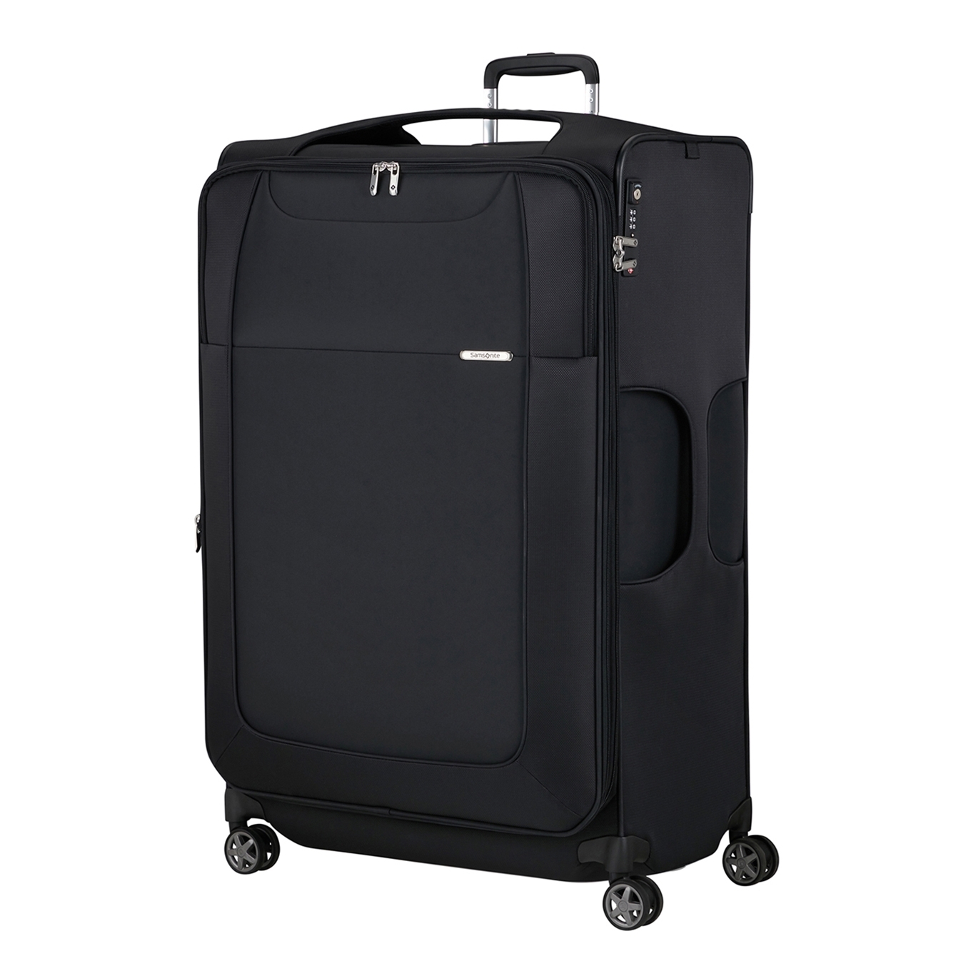 Samsonite Samsonite D'Lite Spinner 83 Exp black Zachte koffer Zwart