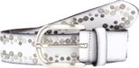 Vanzetti Leren Riem Belt 35MM W110 White Wit