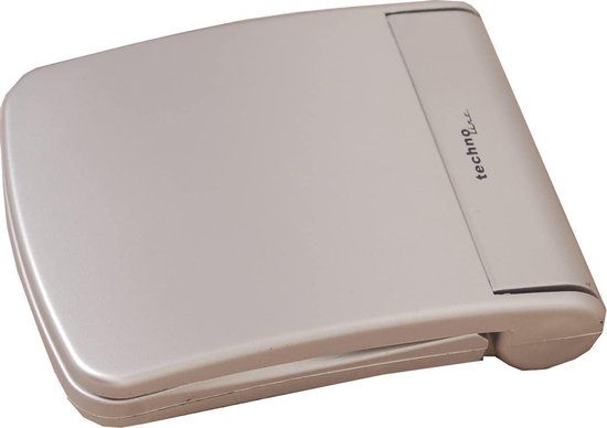 Technoline WT 171 Digitale Wekker - Klapfunctie - Datum - Temperatuur - Zilver