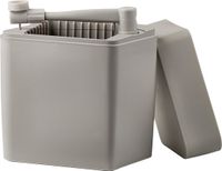 Rosti Classic Kaasdoos – Kaasdoos met Kaassnijder – Kaasschaaf – Oplosbare Snijdraad – Hygiënische Opberging – Kaasstolp – Humus – 16,5×10×19 cm