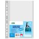 D.RECT Brochurehoezen zichthoezen documentenhoezen 170 micron/micron dikte: 0,17 mm PVC verpakking 10 stuks A4 transparant glashelder vergroot