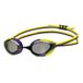 ARENA Unisex Volwassenen Python Racing Zwembril voor Mannen en Vrouwen Competitieve Zwemmers Anti-Fog Niet-Spiegel Lens Max Comfort Lap Zwemmen, Rook/Pruim/Arctic Lime