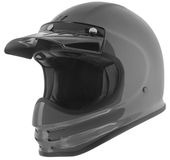 Bogotto V381 Fiberglass Grijs Motorhelm - Helm