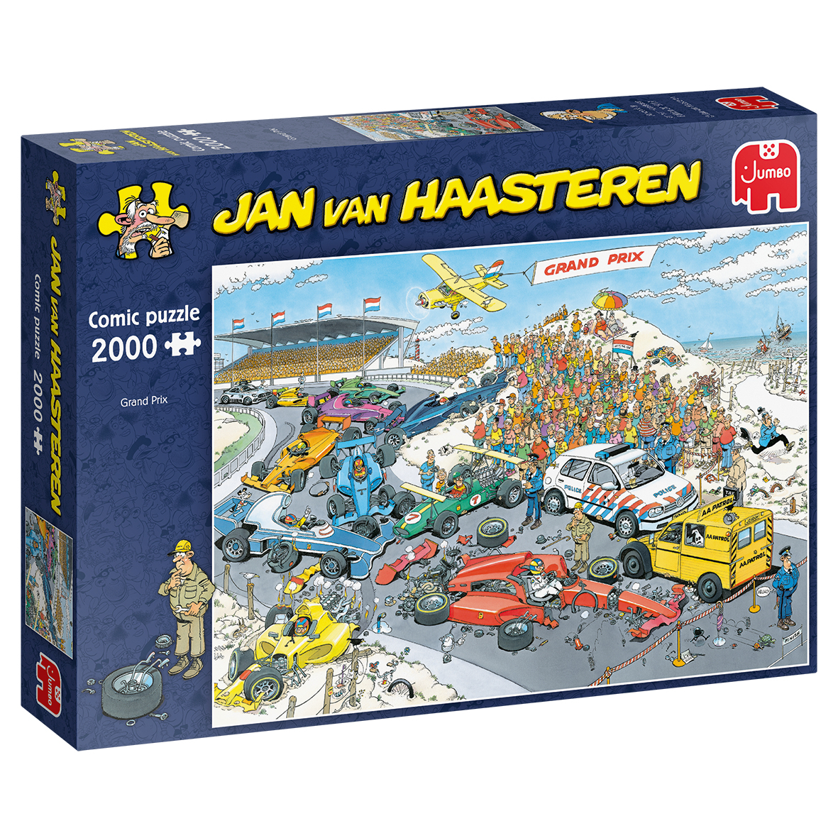 Jumbo Jan van Haasteren  Formule 1 de start 2000 stukjes