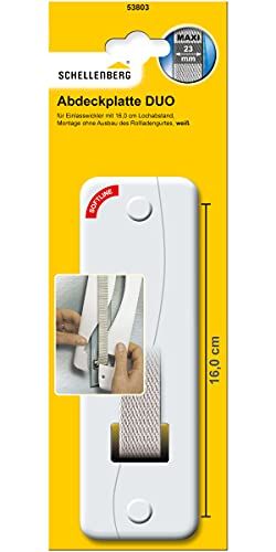 Schellenberg afdekplaat wit