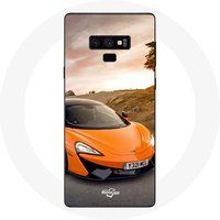 Maniacase Etui voor Samsung Galaxy Note 9 Formule 1 McLaren F1 Oranje