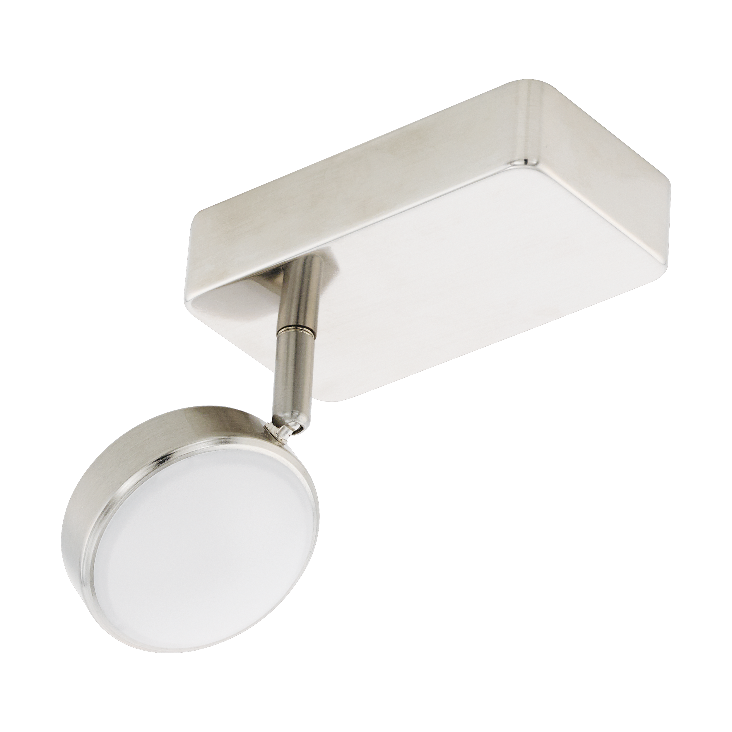 EGLO Corropoli-c Spot - 600 Lumen - Wit/Gesatineerd staal