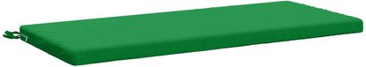 vidaXL Bankkussen SOEST 100% Polyester Groen 120 x 50 x 5 cm