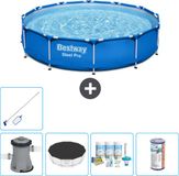 Bestway Rond Steel Pro Zwembad - 366 x 76 cm - Blauw