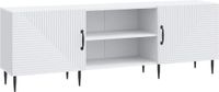 vidaXL TV-kast 150 x 31 x 50 cm Wit Bewerkt hout