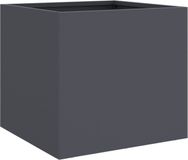 vidaXL Plantenbak 32x30x29 cm staal antracietkleurig