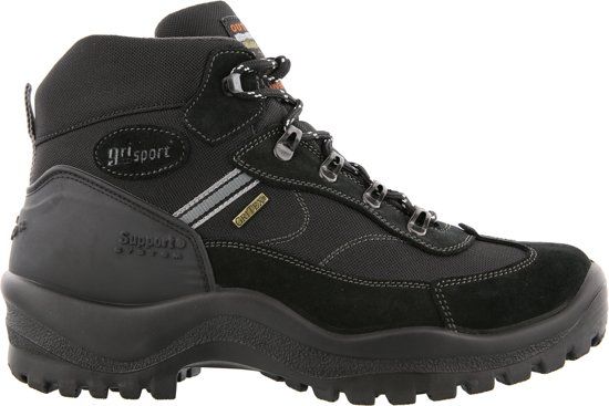Grisport Torino Mid Wandelschoenen - Unisex - Zwart - Maat: 8718191032602