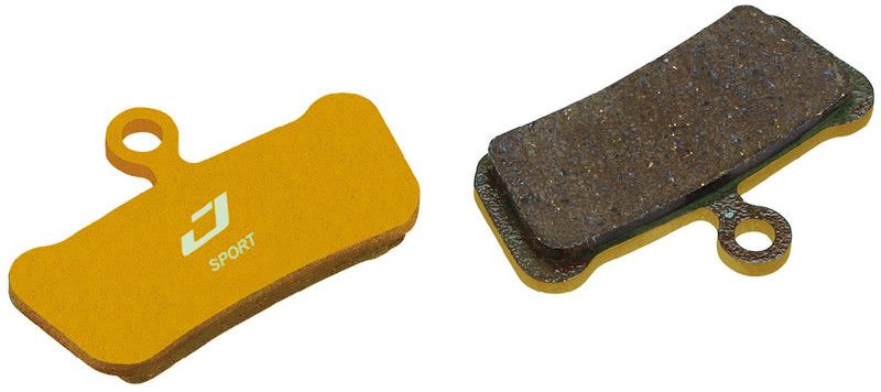 Jagwire Pro Semi-Metallic Brake Pads for Avid Trail | SRAM Guide Ultimate/Rsc/RS - Gold