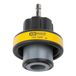 KS Tools 150.1949 Koelsysteem-adapter M52 x 3,0, geel