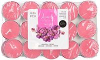 Acorde Bougies parfumées Orchidée Rose 30 pièces