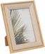 Atmosphera Fotolijstje Java - voor 10 x 15 cm foto - beige - mdf/glas - ornament frame linnen - 14.5 x 19.5 cm - staand/hangend