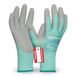 Gebol Upcycled Grip | Maat XXS (maat 5) | Duurzame werkhandschoen van gerecyclede PET-flessen | Robuuste latex coating | Kinderen | Turquoise | 1 paar