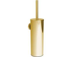Allibert Coperblink WC Borstel Set - Hangend - Goud - RVS