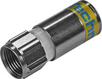 TechniSat F-compressiestekker 4.9, 20 stuks
