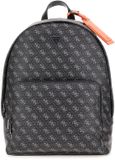 GUESS Milano Backpack Dark Black / Orange
