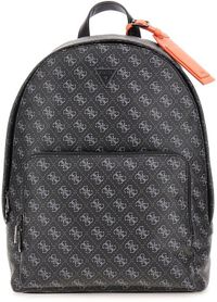 GUESS Milano Backpack Dark Black / Orange