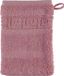 CAWÖ Noblesse Uni Washandje - Rosé - 16x22