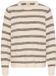 fransa - FRKENDRA PU 4 - Dames - Gebreide truien - OATMEAL STRIPE - XL