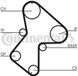 CONTITECH CT940K1 tandriemset