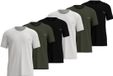 Tom Tailor T-shirt Chemise 1/2 col rond 6P Lot de 6