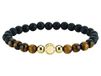 Liebeskind Berlin Dames Beads Armband – Armsieraad Van Roestvrij Staal En Halbedelsteinen