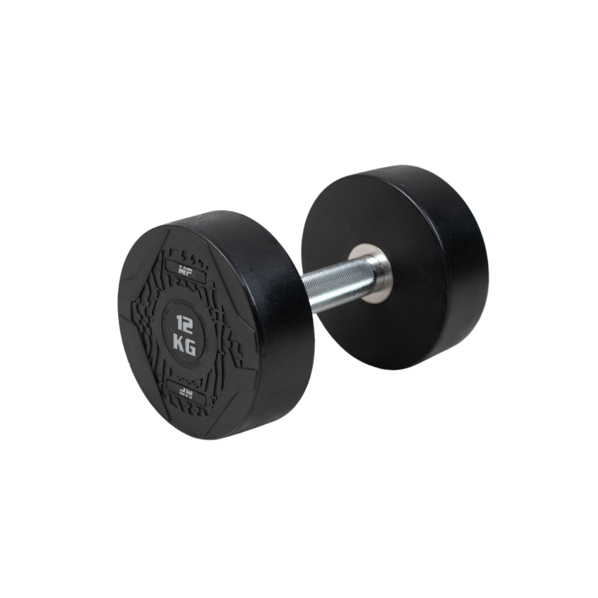 Muscle Power Ronde Dumbbell - Rubber - 12 kg