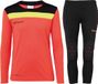 Uhlsport Survêtement - Taille 116 - Unisexe - Rouge/Orange