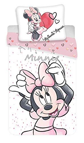 Disney Minnie Single Duvet Cover with Cotton
