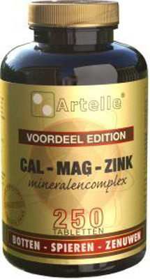 Artelle Calcium-Magnesium-Zink Tabletten 250 st