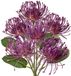 Ibenzoa® Set de 6 Chrysanthèmes artificiels avec tige flexible