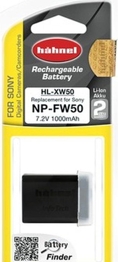 Hähnel HL-XW50 Ultra Li-Ion Accu voor Sony