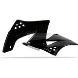 POLISPORT 8415900003 - Radiatorhoezen Zwart compatibel met KAWASAKI