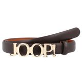 JOOP! Leren Riem 2,0 CM Fashion Women's Belt W75 D`Brown Donkerbruin