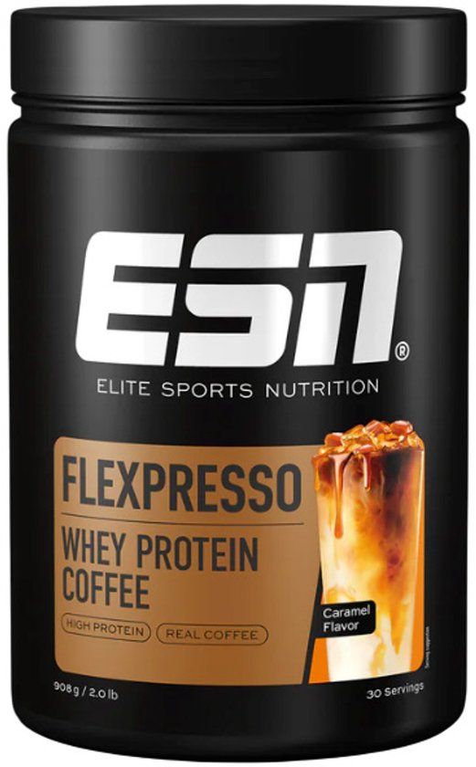 ESN FLEXPRESSO Whey Proteine Poeder, Caramel, 908 g