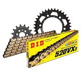 Kettingset DID Kettingset staal 520VX3 / 96 eindeloos voor Ducati Strada 888 cc bouwjaar 1990-1993
